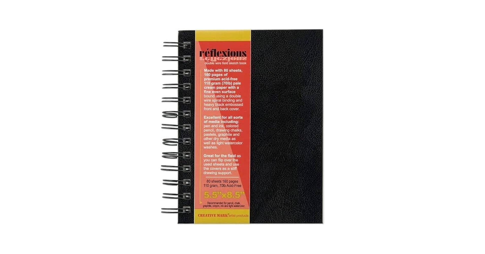 Amazon.com: Creative Mark Double Wire Spiral Bound Field Sketch