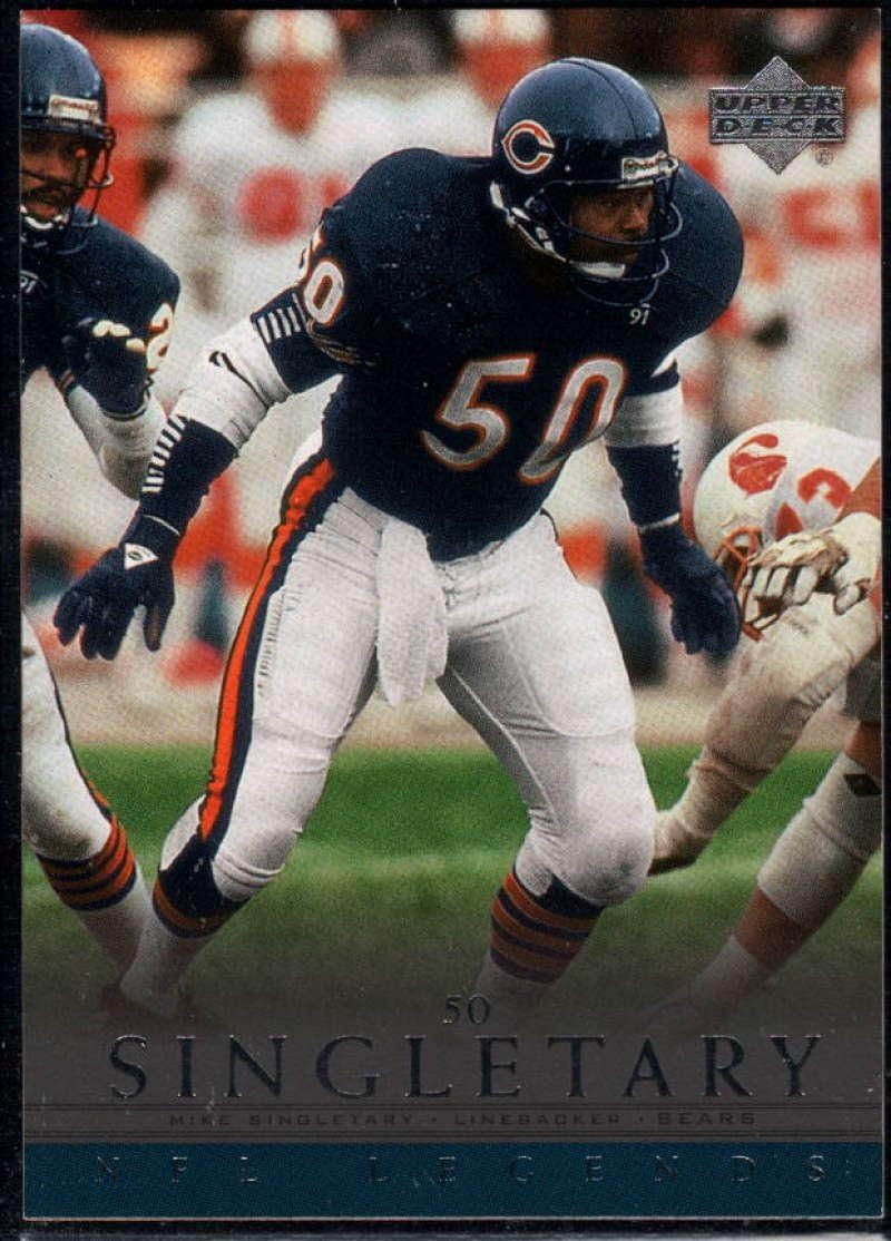 Football NFL 2000 Upper Deck Legends #6 Mike Singletary Bears