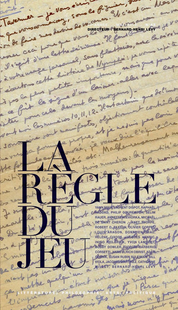 Amazon.fr - La règle du jeu n°43 - Collectif - Livres