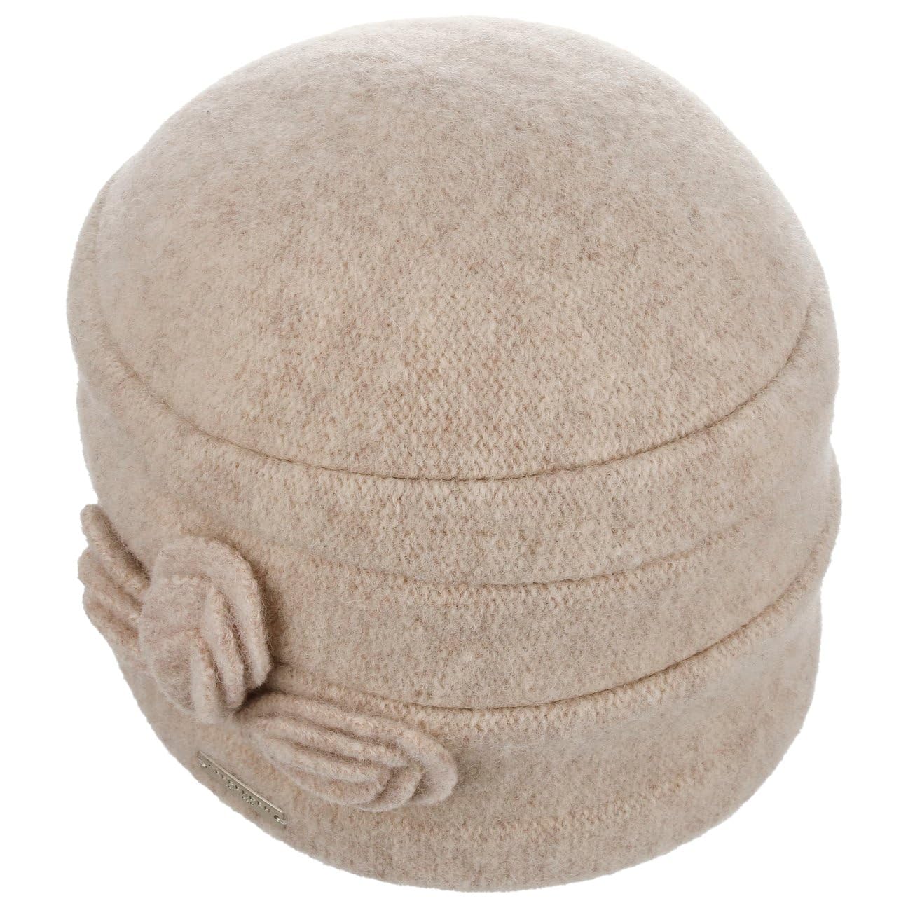 Seeberger Berretto in Lana Follata Classic Uni Donna - Beanie Invernale da Inverno Autunno/Inverno