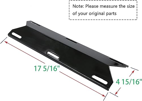 Miniatura 2 de Piezas de repuesto para parrillas de gas Charmglow 720-0304, Nexgrill 720-0304, escudo de placa de calor para parrilla, domador de llamas, repuesto