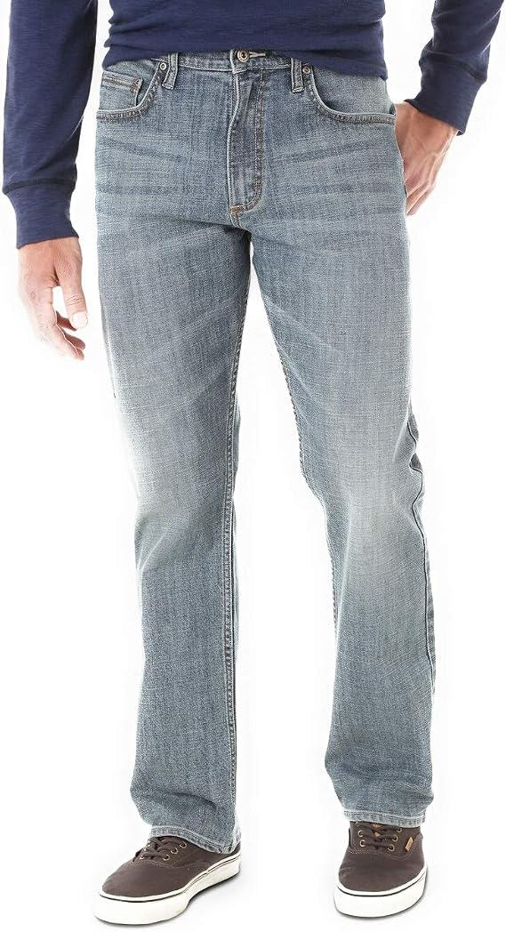 Wrangler Mens Relaxed Straight Fit 