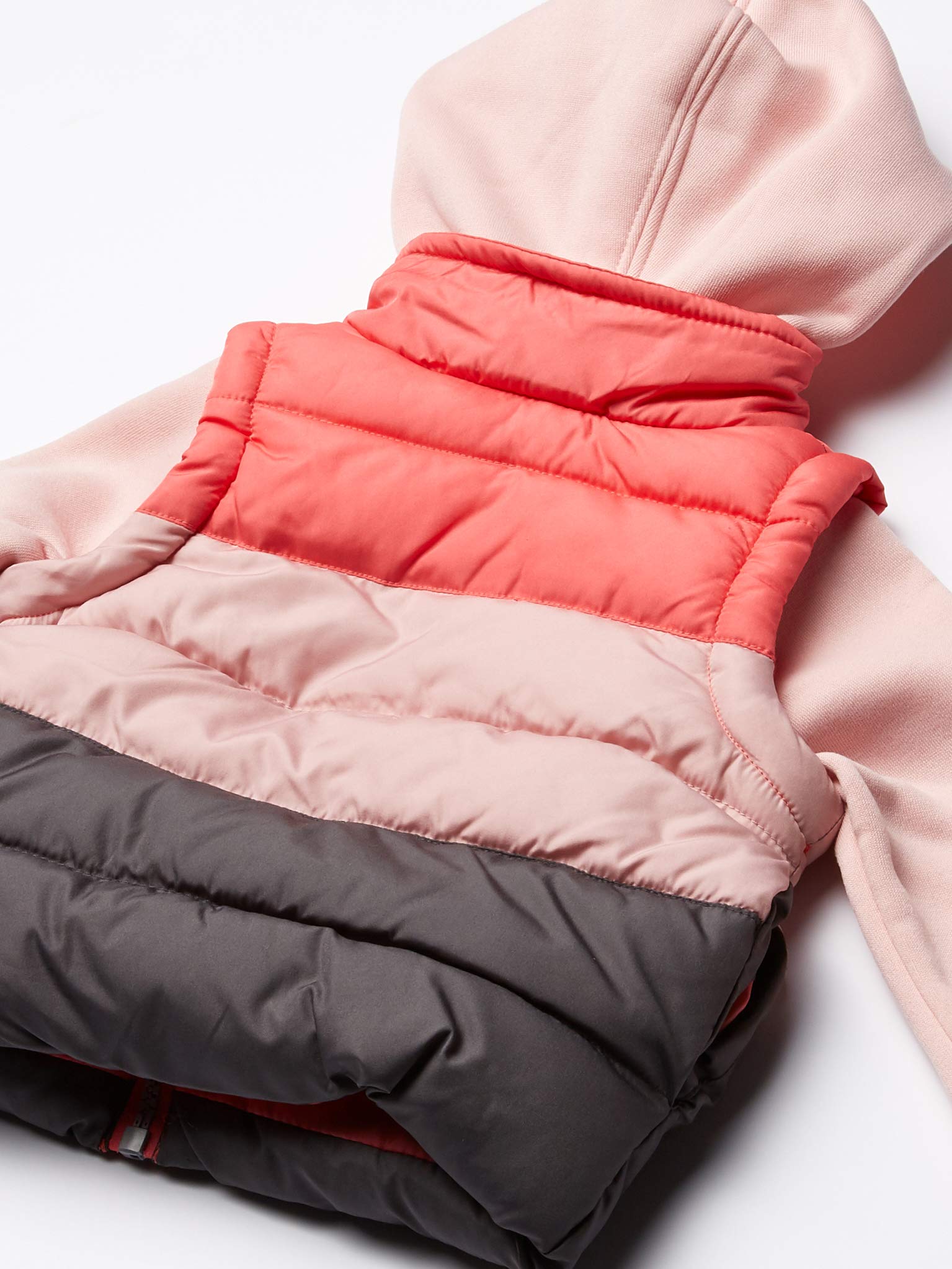 Pink Platinum Baby Girls' Midweight Vest 2Fer Jacket, Blush, 24M