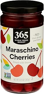 365 by Whole Foods Market, Maraschino Cherries, 13.5 Ounce