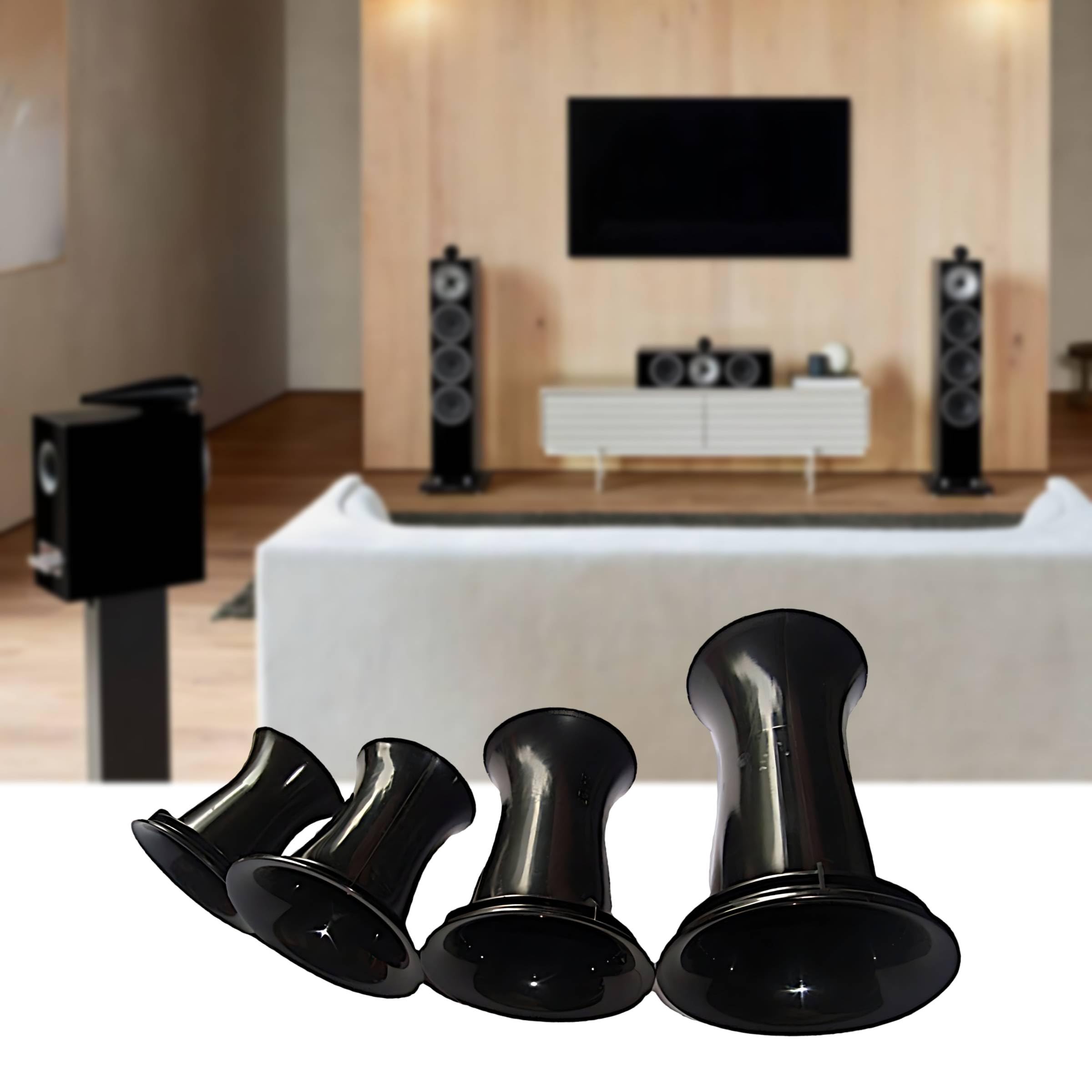 Tubi per porta altoparlante ABS 100 mm x 160 mm per subwoofer bass reflex auto DJ HiFi