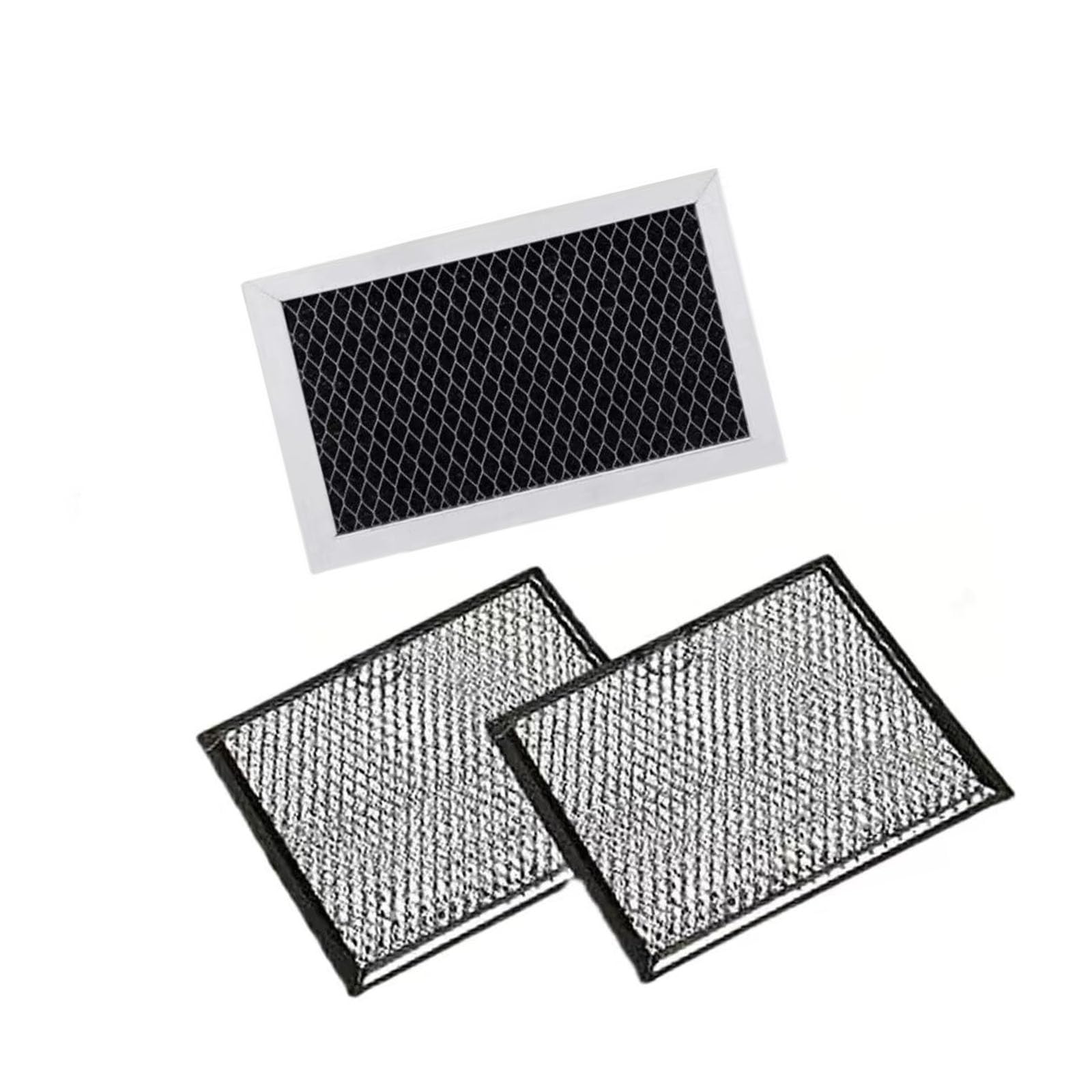 Aqvjd Effective Two Layer Microwave Grease Screens Pack of 2 Oil Removal and Cleaner Home Air Microwave Air Filter