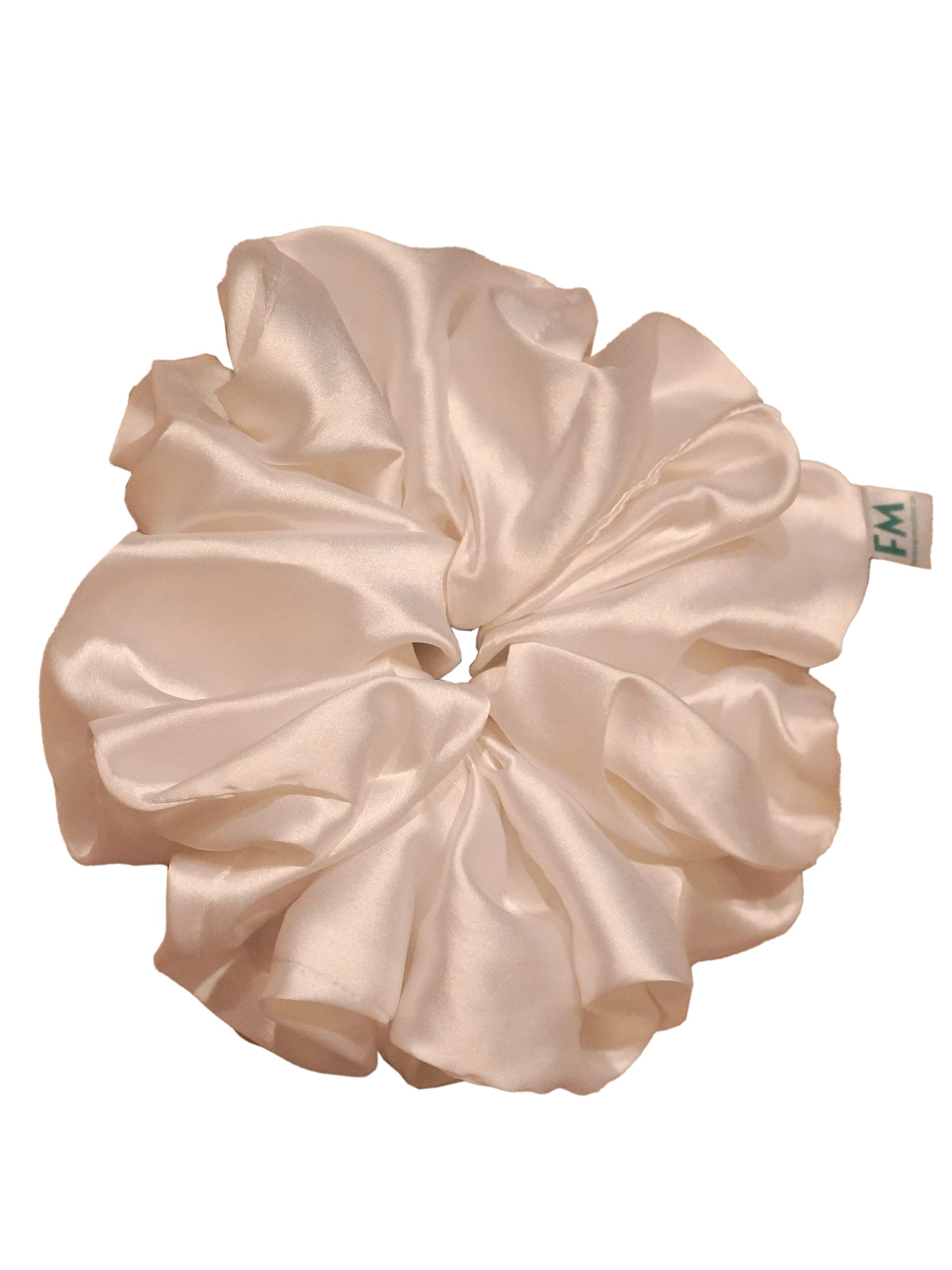Forever Modest Luxe Satin Scrunchies (White)