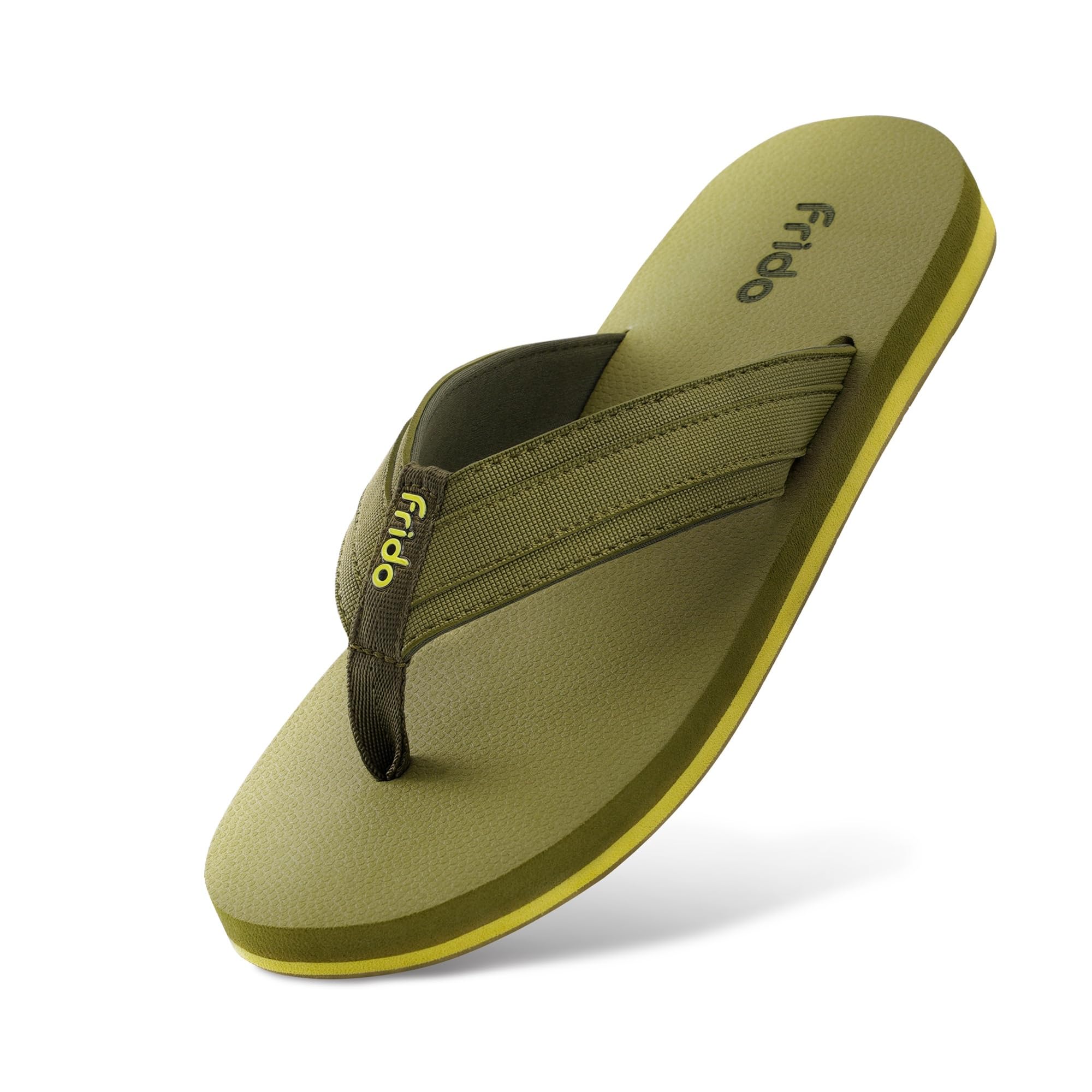 Frido Cloud Comfort Slippers for Women & Men | Available in 2 Options- Arch Support & Without Arch |Orthopedic Soft Home Chappal Unisex Slipper, House Slipper with Anti-Skid Sole for Home Use & Casual