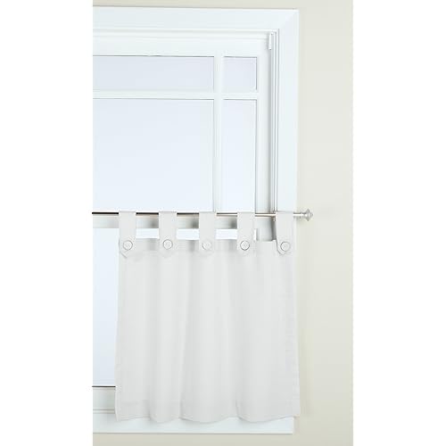 Cafe Curtains White Amazon Com