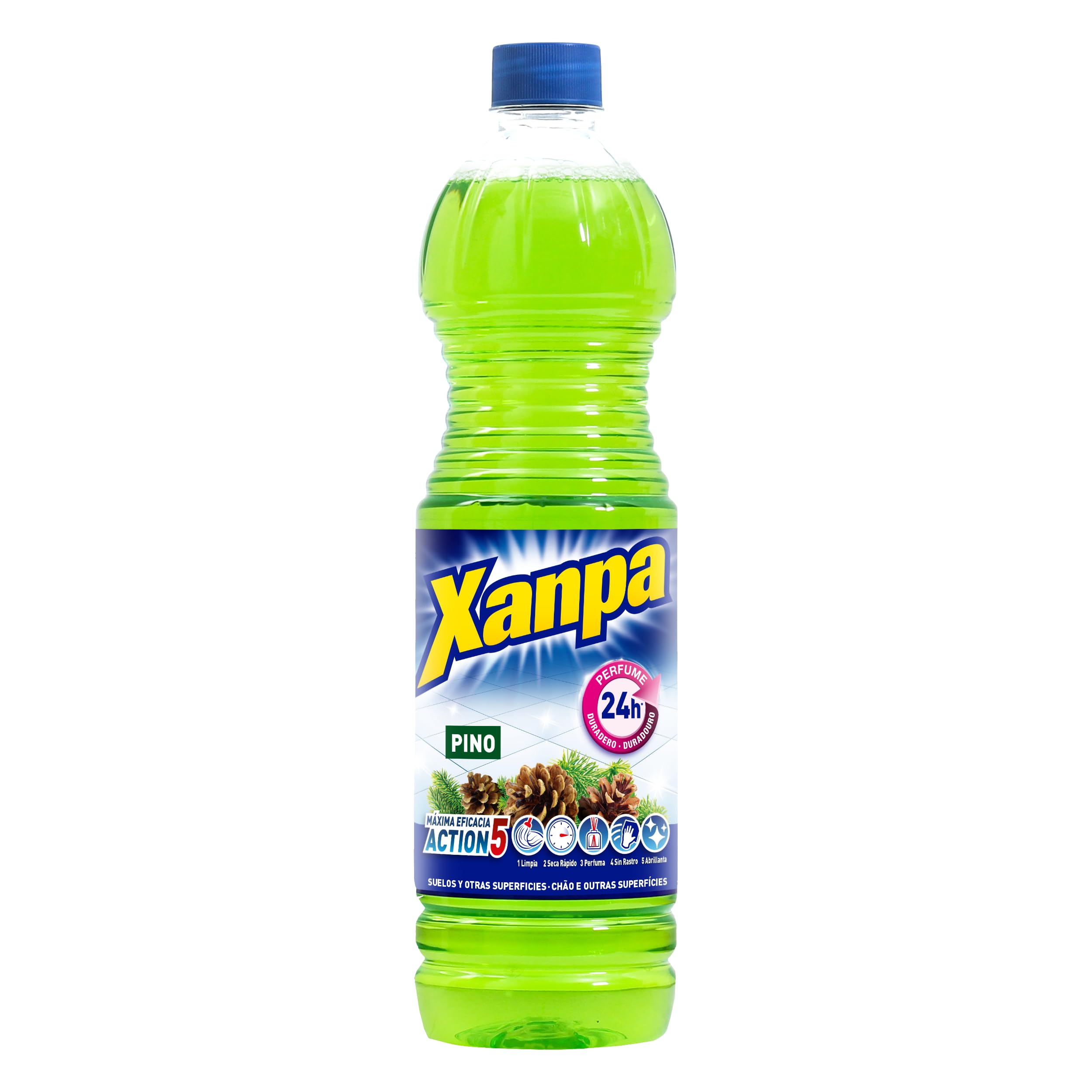 Xanpa Friega Suelos Clásico Pino Pack de 6