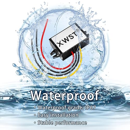 Miniatura 5 de DC 36V 48V Paso hacia abajo a 24V 1A 24W Convertidor Reductor de voltaje, fuente de alimentación impermeable del transformador de DCDC Buck
