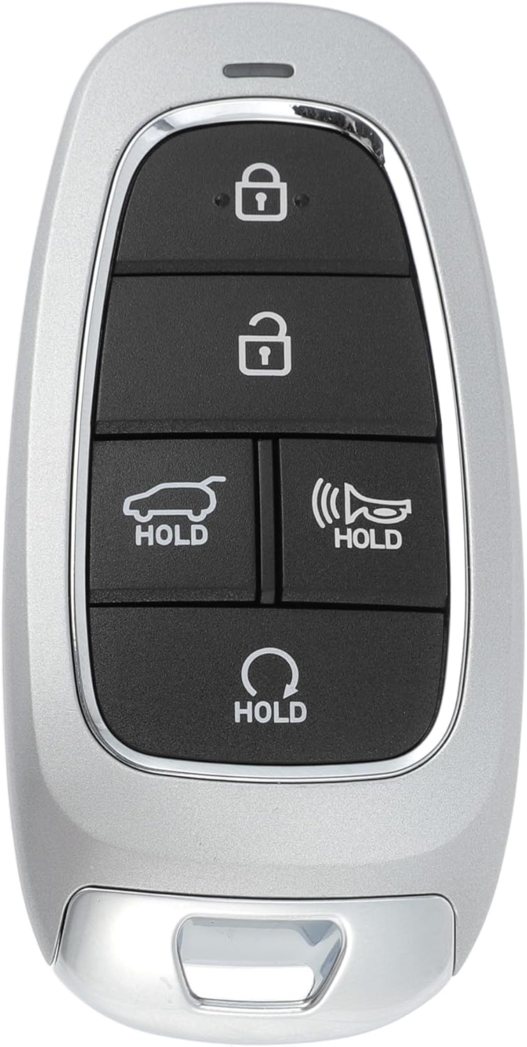 X AUTOHAUX TQ8-FOB-4F27 433MHz Replacement Keyless Entry Remote Smart Key Fob for Hyundai Santa Fe 2021 2022 2023 2024 No.95440-S1670 5 Buttons