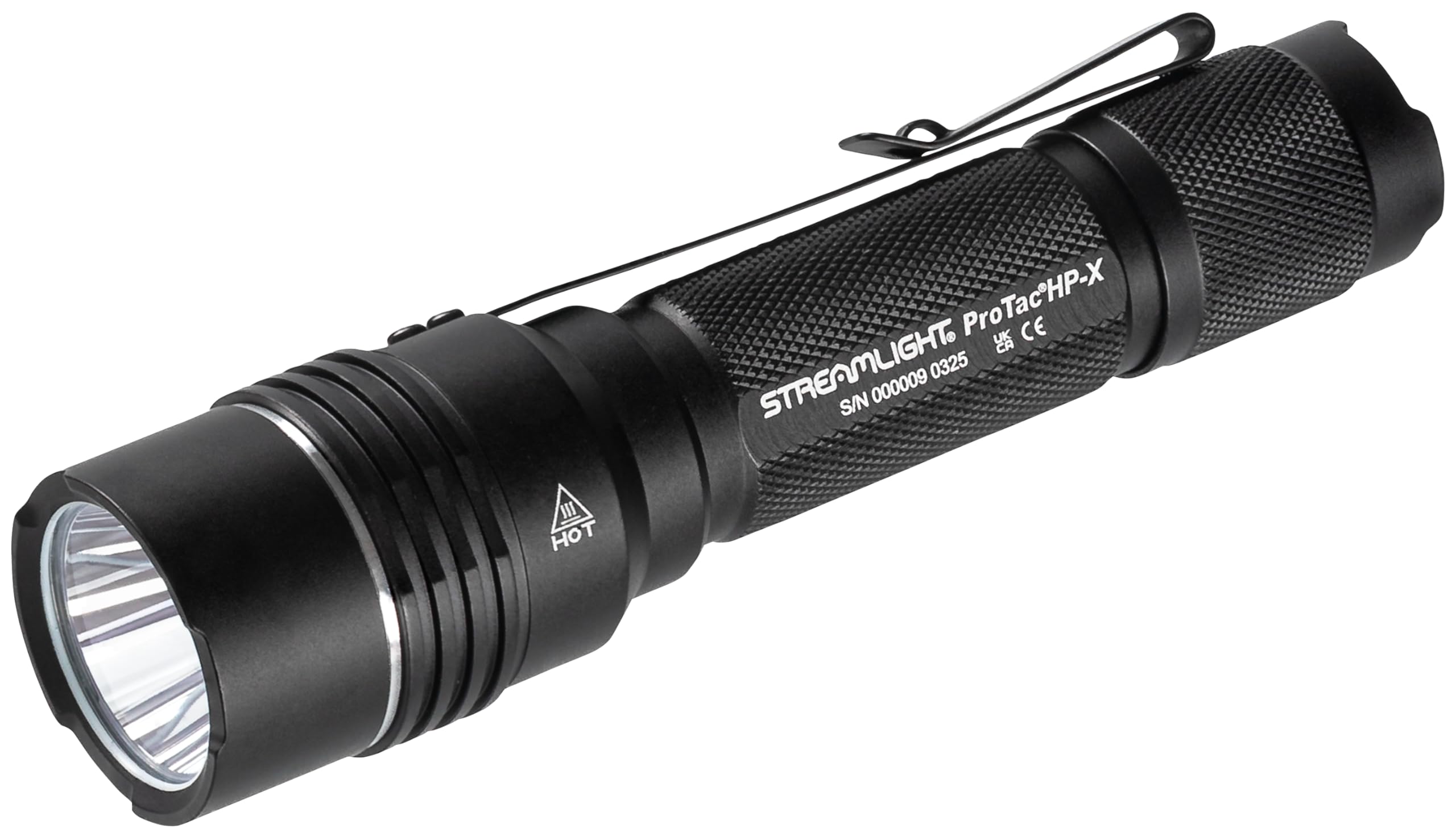 Streamlight ProTac HP-X USB Flashlight, showing its robust design.