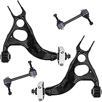 Vista 33 de Detroit Axle - Kit de brazos de control delanteros de 4 piezas para Ford Mustang Base GT 05-10 2005 2006 2007 2008 2009 2010, 2 brazos de control