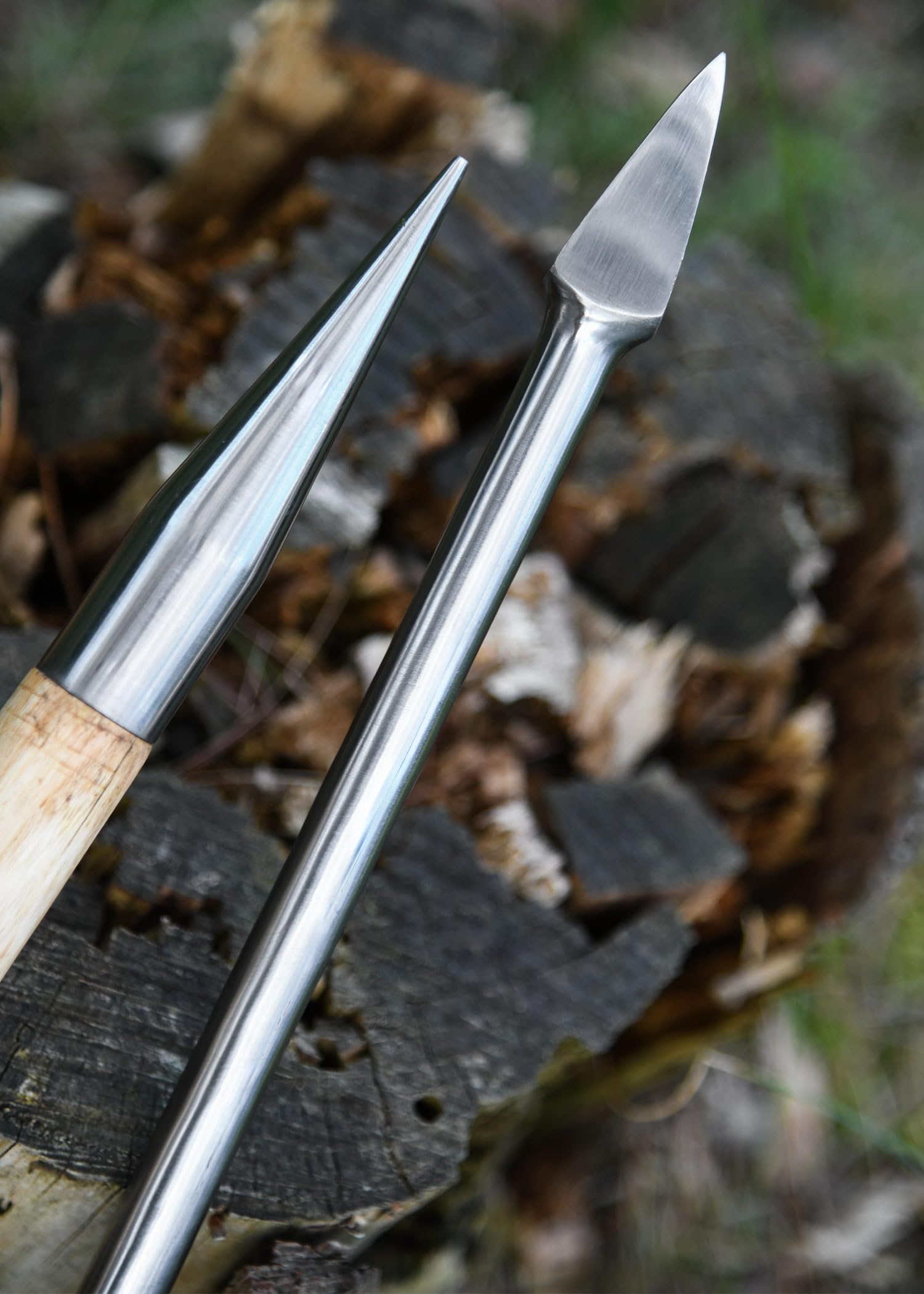 Battle Merchant Pilum mit Rosenholzschaft Wurflanze Speer 215 cm oder 224 cm LARP Ritter Samurai ab 18 Jahren