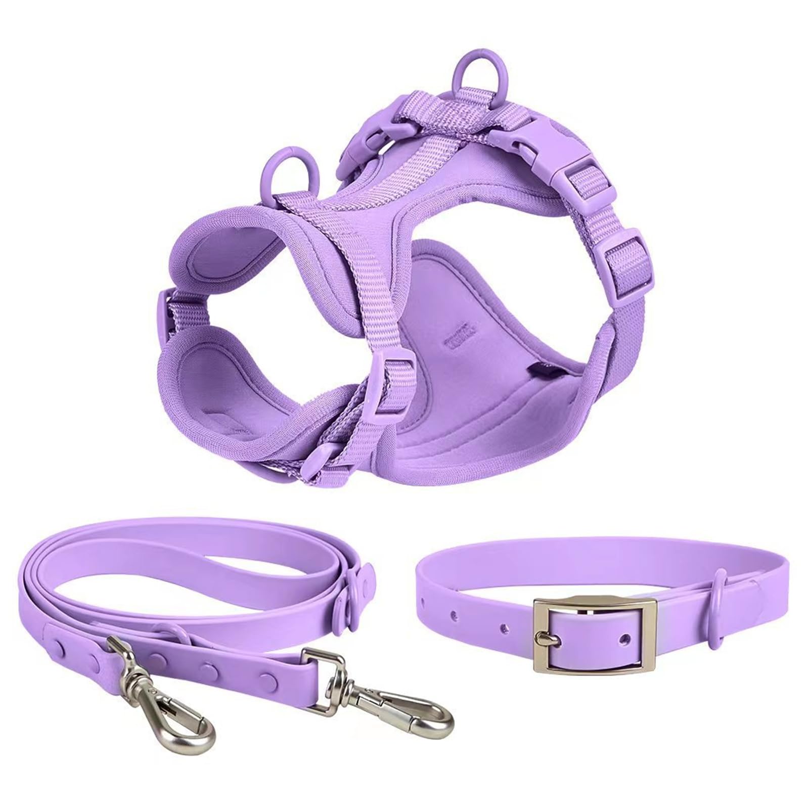 Haustierweste, atmungsaktiv, Trainingshalsband, verstellbares Geschirr, Hundesicherheitszubehör, Haustierhalsband, Hundeweste, ausbruchsicher, Hundeleine und