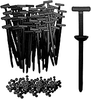 Vista 9 de Hebilla universal de nailon para ataduras de cables, hebilla de sujeción de cables, clip estilo brida, clips de bridas automotrices