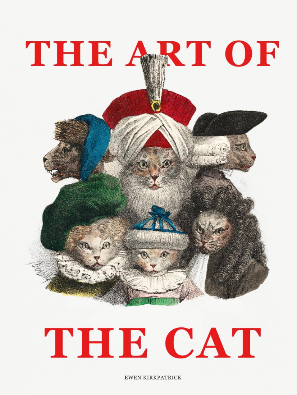 The Art of the Cat beau livre d'images et recueil de dessins de chats