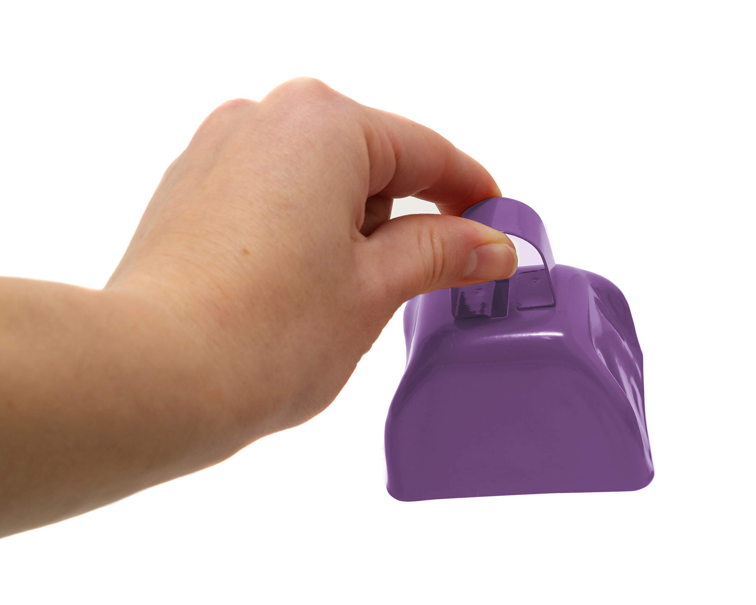 Scuola Cowbell – Set di 12 campanelle in metallo (selezionare un colore)