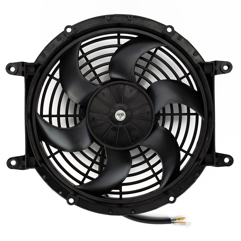 Snapklik.com : JTron 10-Inch Universal Slim Electric Radiator Cooling ...