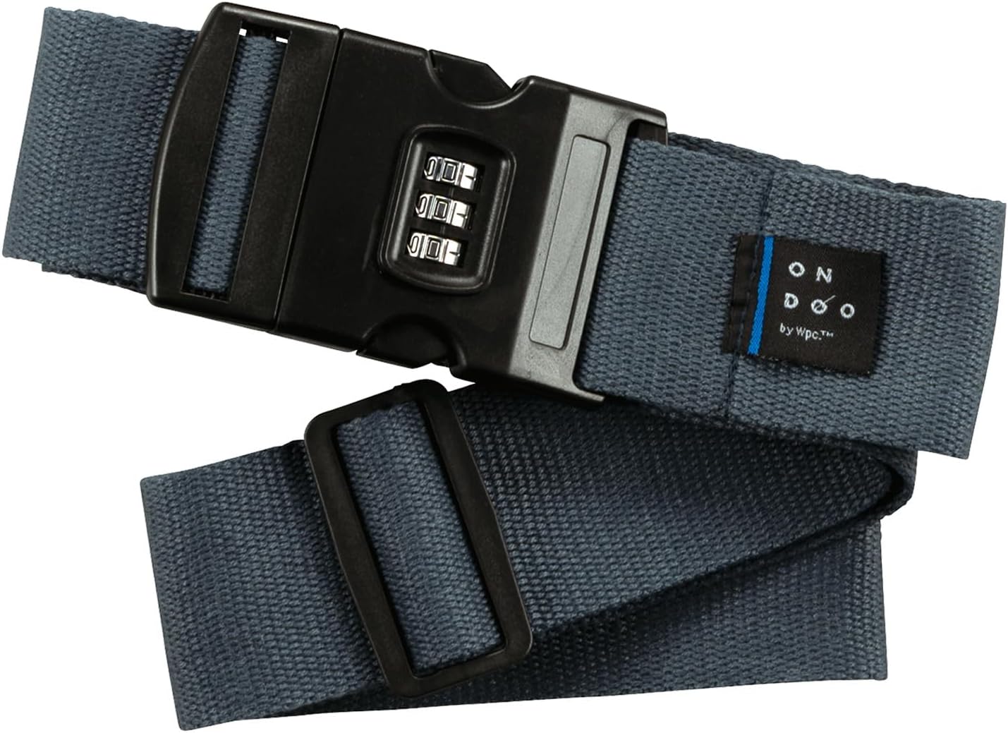 2025 Wpc. Suitcase Belt, Blue Gray, NT008-001-230
