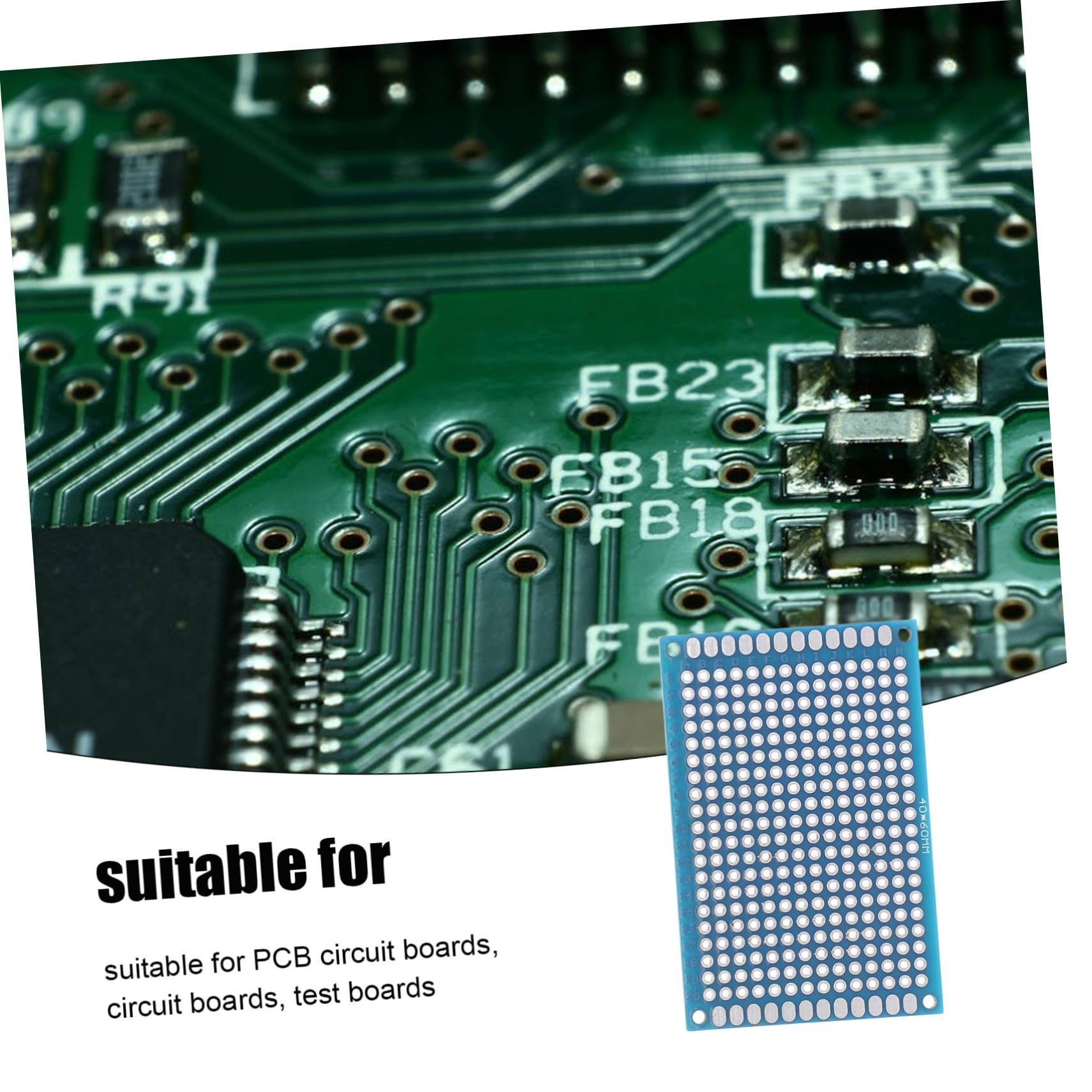 50 Pcs Tablero Perforado Pcb Universal De Circuito Baquelita NIYANGLE