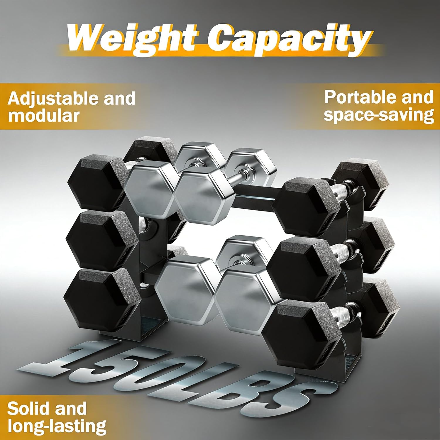 Small Dumbbell Rack Stand Only - Iron Weight Stand Holder Storage for Dumbbells Kettlebells- Weight Rack for Home Gym Corner