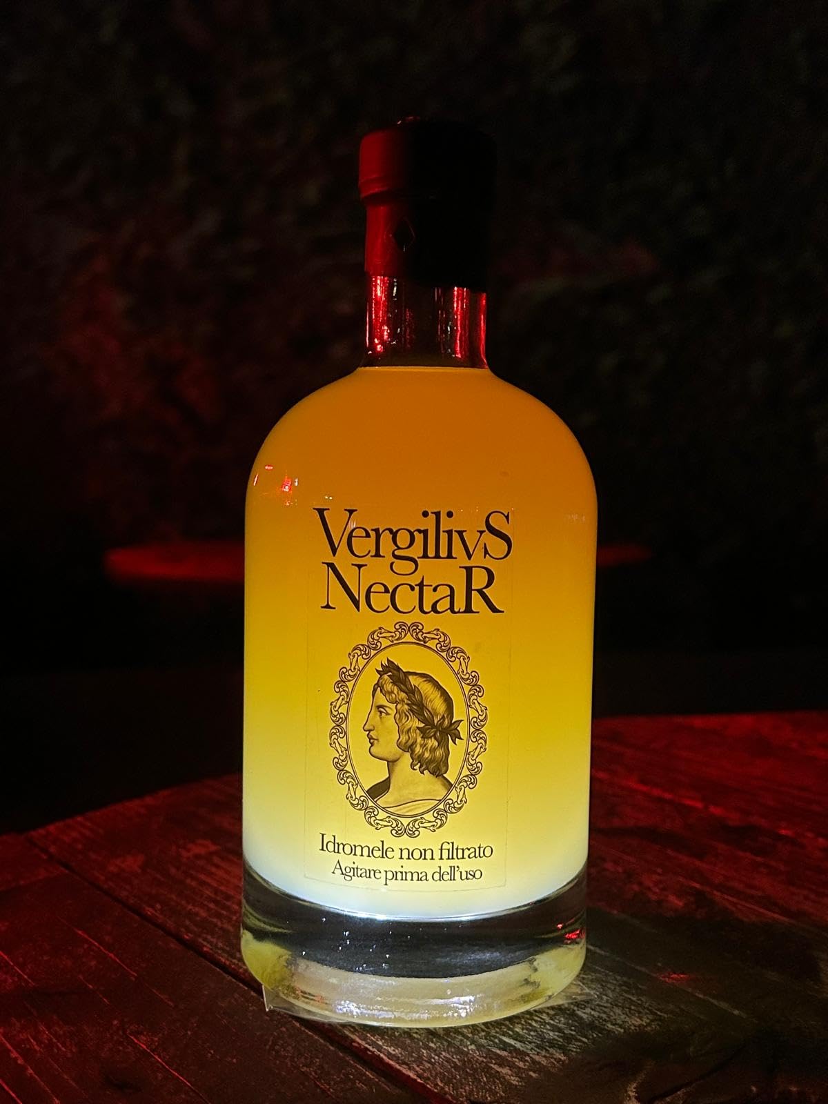 Idromele artigianale non filtrato, bottiglia da 0,7L - Vergilius Nectar