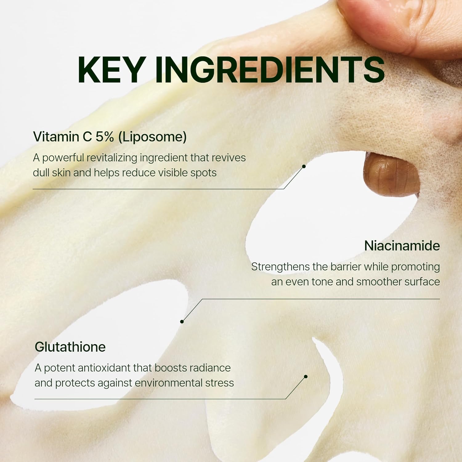 Vitamin C Serum Mask Pack (4pcs) - Image 5