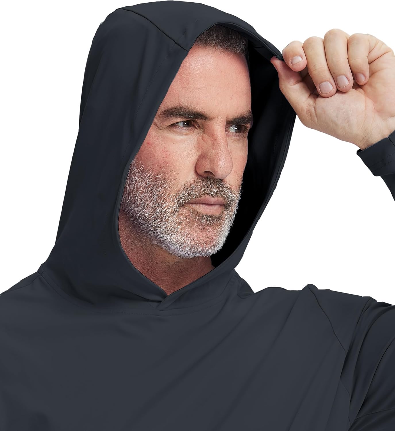 M MAELREG Mens Hoodies Pullover Lightweight Moisture Wicking Dry Fit Casual Athletic Hooded Sweatshirts with Kangaroo Pocket - Image 5