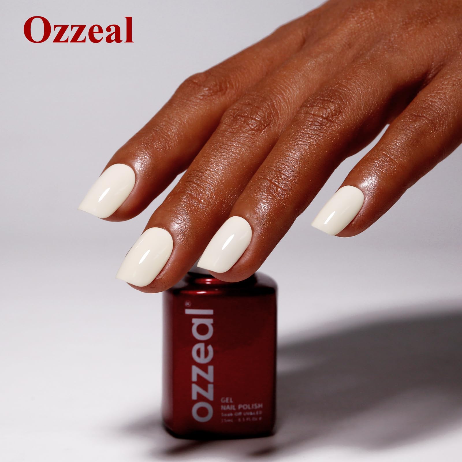 Amazon.com : Ozzeal Yogurt White Nude Gel Nail Polish, 0.5 Fl Oz