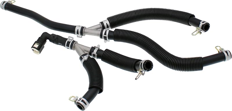 Conjunto de mangueiras do aquecedor do motor Dorman 626-315HP com conectores em alumínio para Chrysler e Dodge – 2 peças