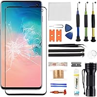Vista 10 de Reemplazo de pantalla frontal de vidrio para Galaxy S8 – Compatible con Samsung Galaxy S8 G950 Series 5.8 pulgadas y kit completo de herramientas