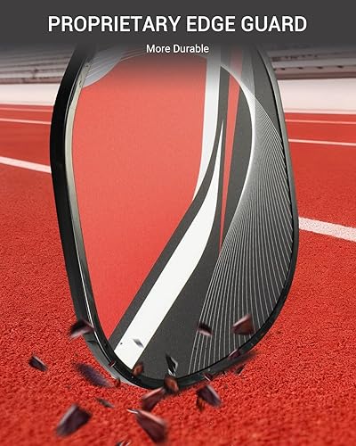 Miniatura 4 de Juego de 8 palas de pickleball de 8 piezas con 2 bolsas de transporte, paletas de álamo y fibra de carbono de 9 capas aprobadas por USAPA  Ideal