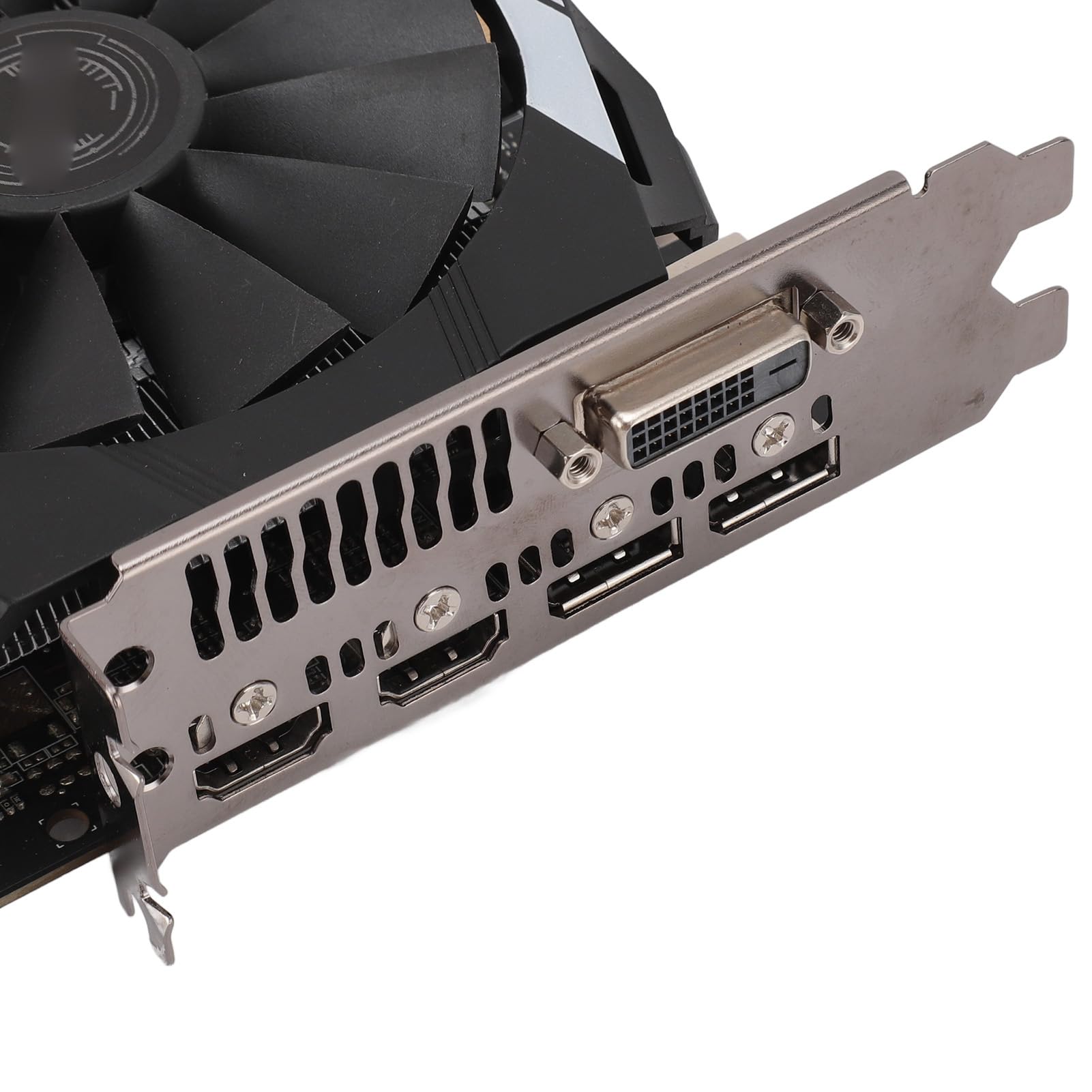 Karta Graficzna RX, RX590 8 GB GDDR5 256-bitowa Obsługa Kart Graficznych Interfejs Multimedialny DisplayPort DVI D HD, Karta Graficzna do Komputerów Stacjonarnych Niski Poziom
