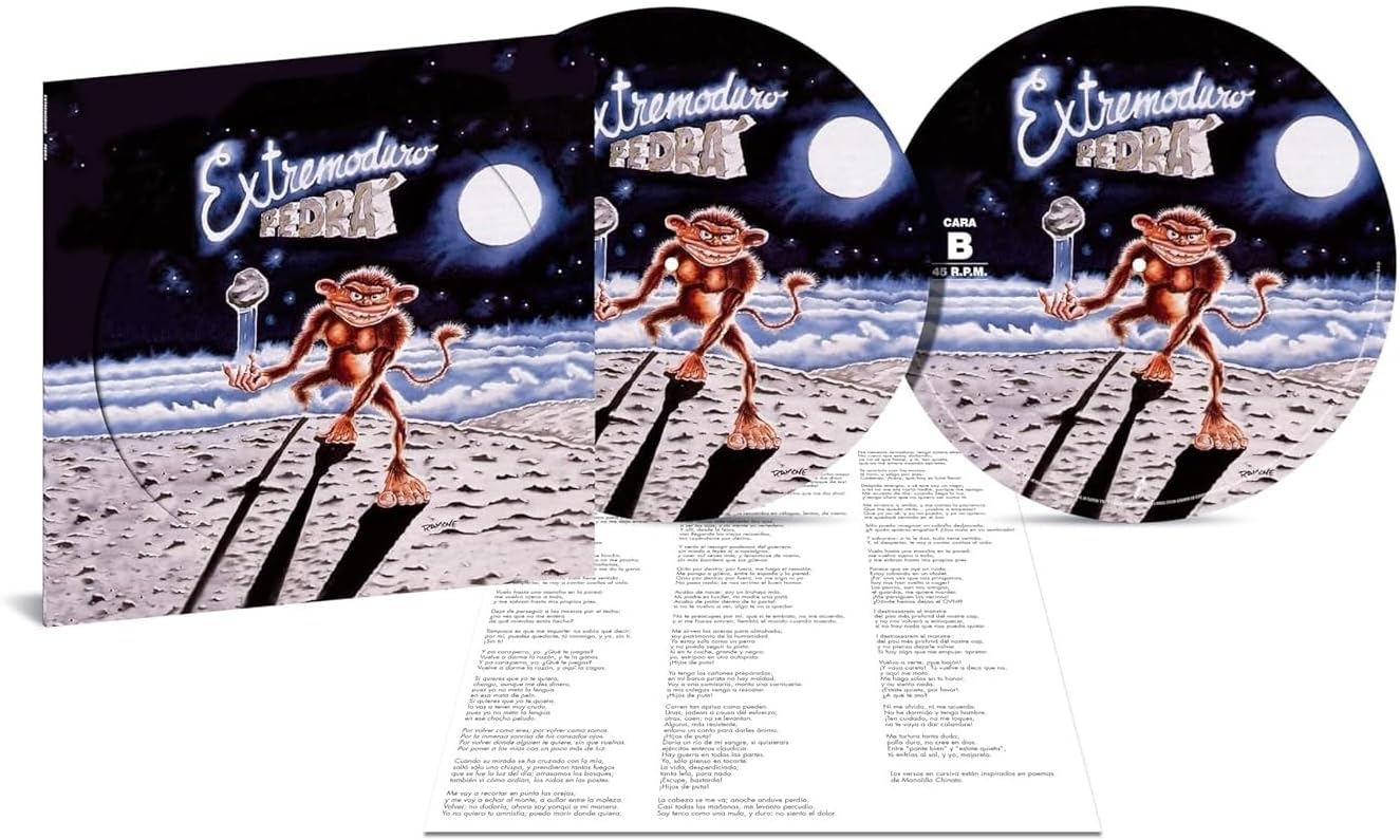 LP VINIL Extremoduro - Pedrá por Extremoduro — capa do álbum