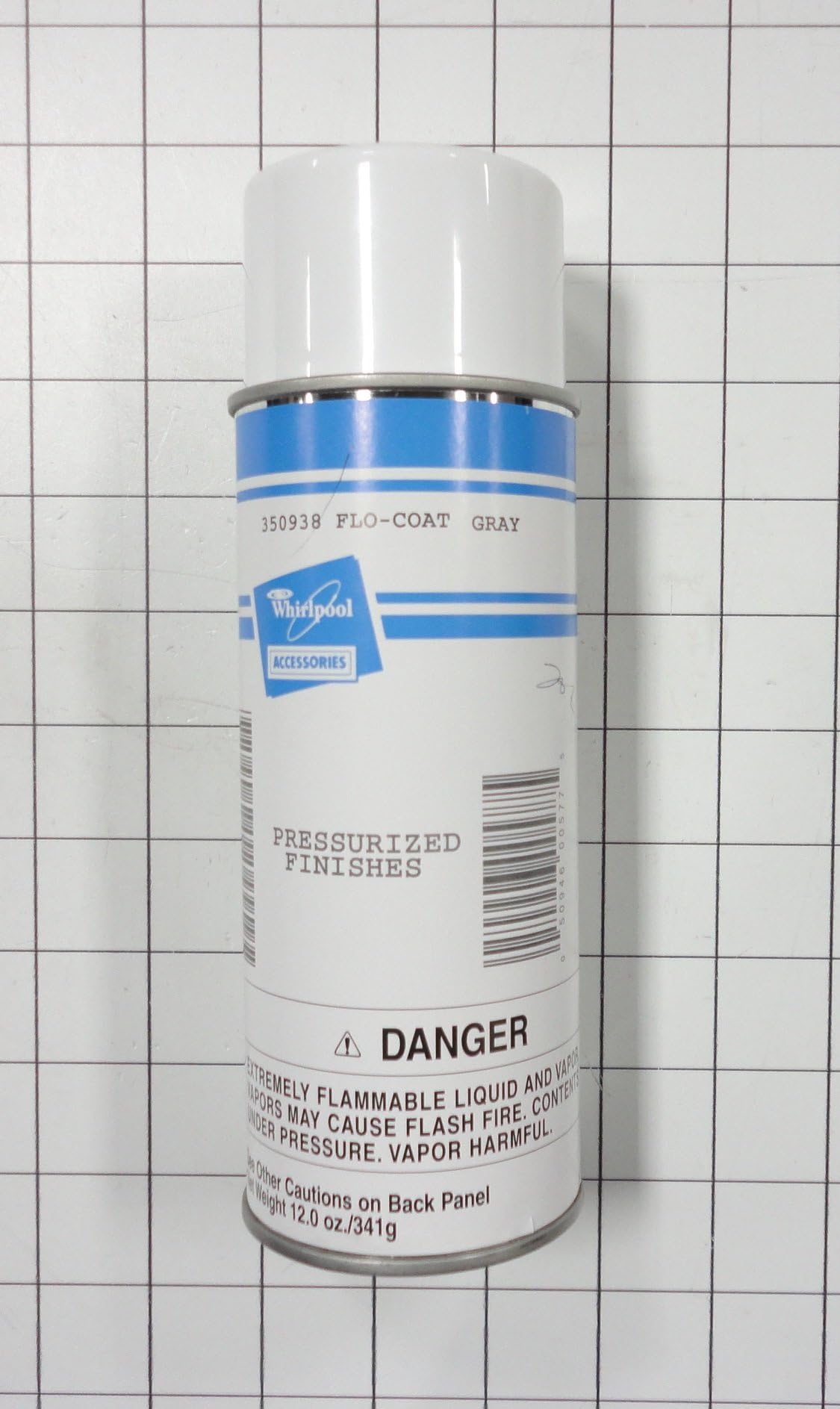 Whirlpool Part Number 350938: PAINT, PRESSURIZED SPRAY (12 OZ.) (PRIMER,GREY)