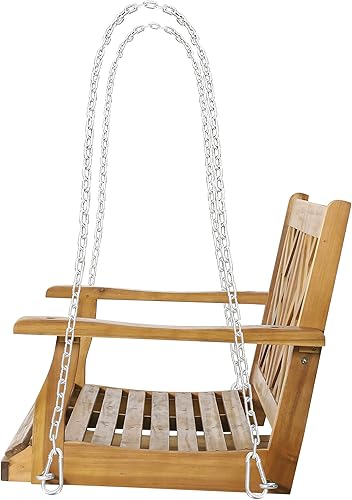 Miniatura 6 de Christopher Knight Home Alejandro - Columpio para porche, teca
