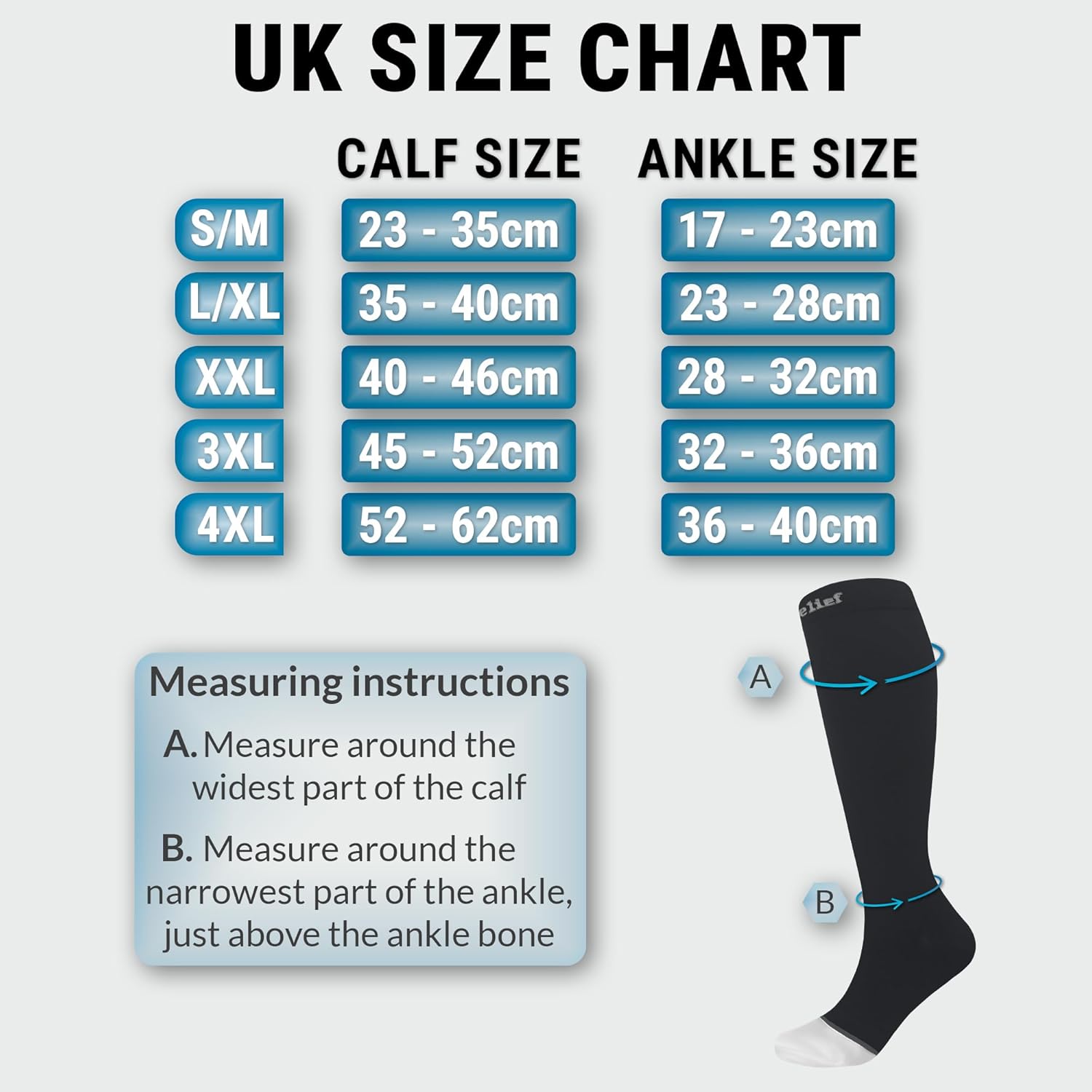 360 RELIEF Compression Socks For Women & Men - View #2