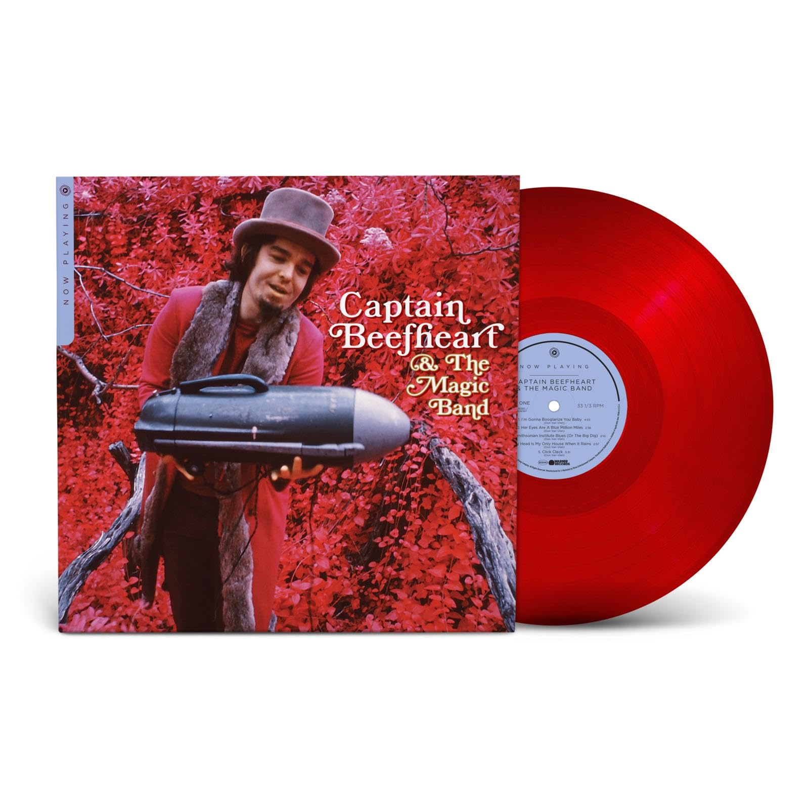 Captain Beefheart Now Playing (red Vinyl) LP New 603497824397