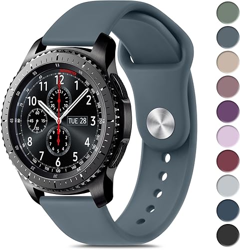Miniatura 1 de Meliya Bandas compatibles con Samsung Gear S3 Frontier, Samsung Gear S3 Classic Band para mujeres y hombres, correa de repuesto deportiva de