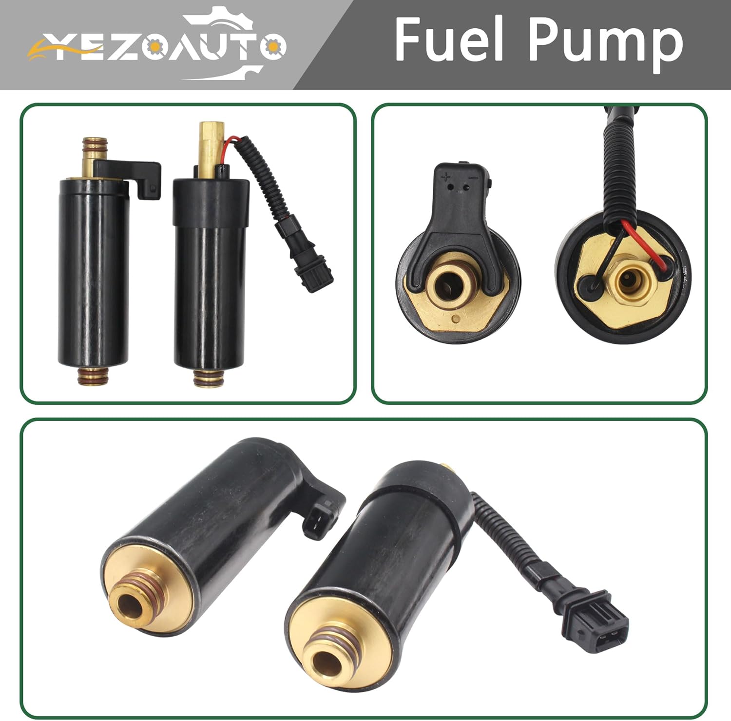 High Pressure and Low Pressure Dual Fuel Pump for Volvo Penta 5.7OSXI 5.7OSI 5.7GXI 5.7GI 5.0GXI 5.0OSI 4.3GXI 4.3OSI Replacing OE # 21608511 21545138 - Image 2