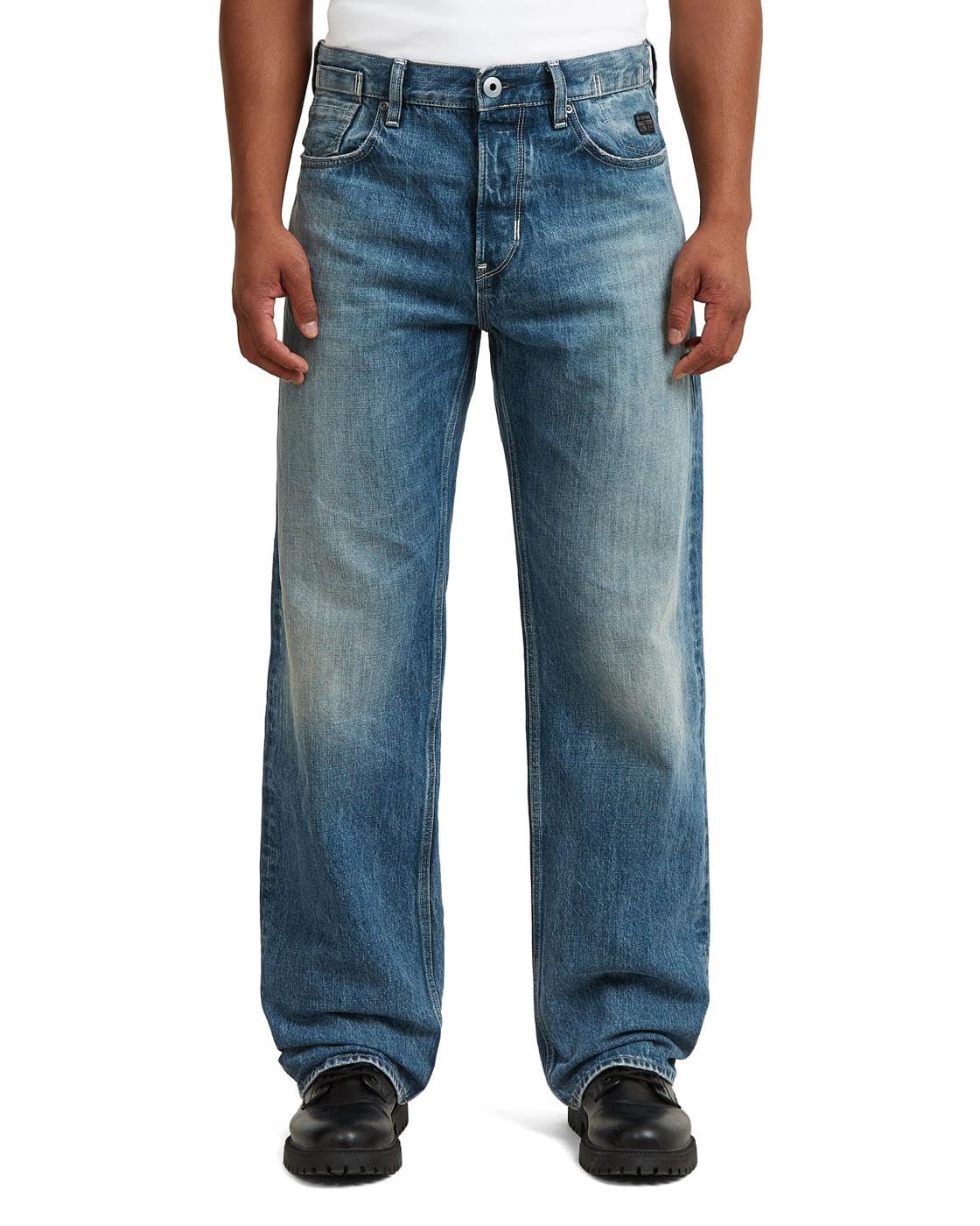 G-Star Herren Jeans Deeggie Relaxed Straight Jeans