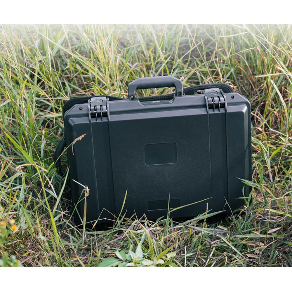Custodia rigida impermeabile antiurto per drone DJI Mavic 4 Pro e RC Pro 2, custodia protettiva da viaggio con schiuma personalizzata per batterie, eliche e accessori, Nero , Unisex
