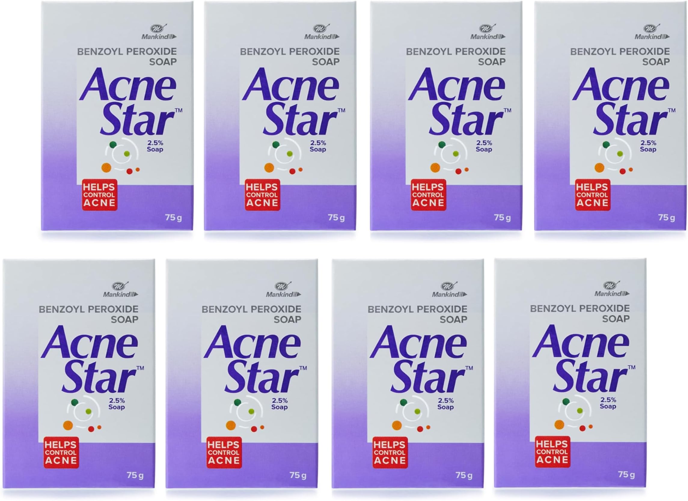 AcneStar Soap Pack of 8