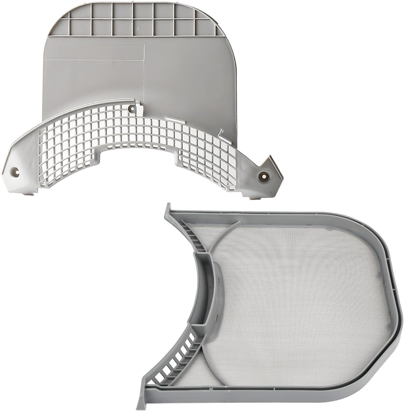 Compatible with Lint Screen Filter ADQ56656401 and Housing Cover MCK49049101 for LG DLE2301W DLE2516W DLE2532W DLG2302W DLG2522W DLG2532W