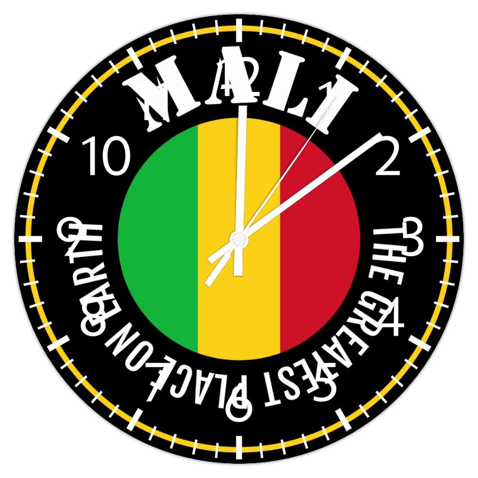 Horloge murale sans tic-tac silencieuse pour bureau et calme