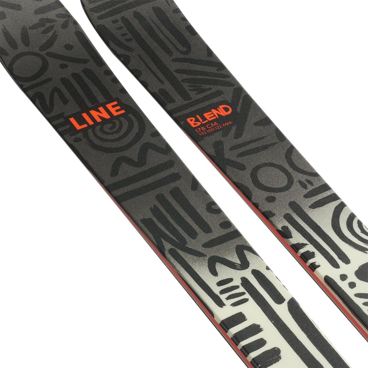 LINE Sci da neve da uomo Blend Carbon Durable Stable Lightweight Freestyle 2024