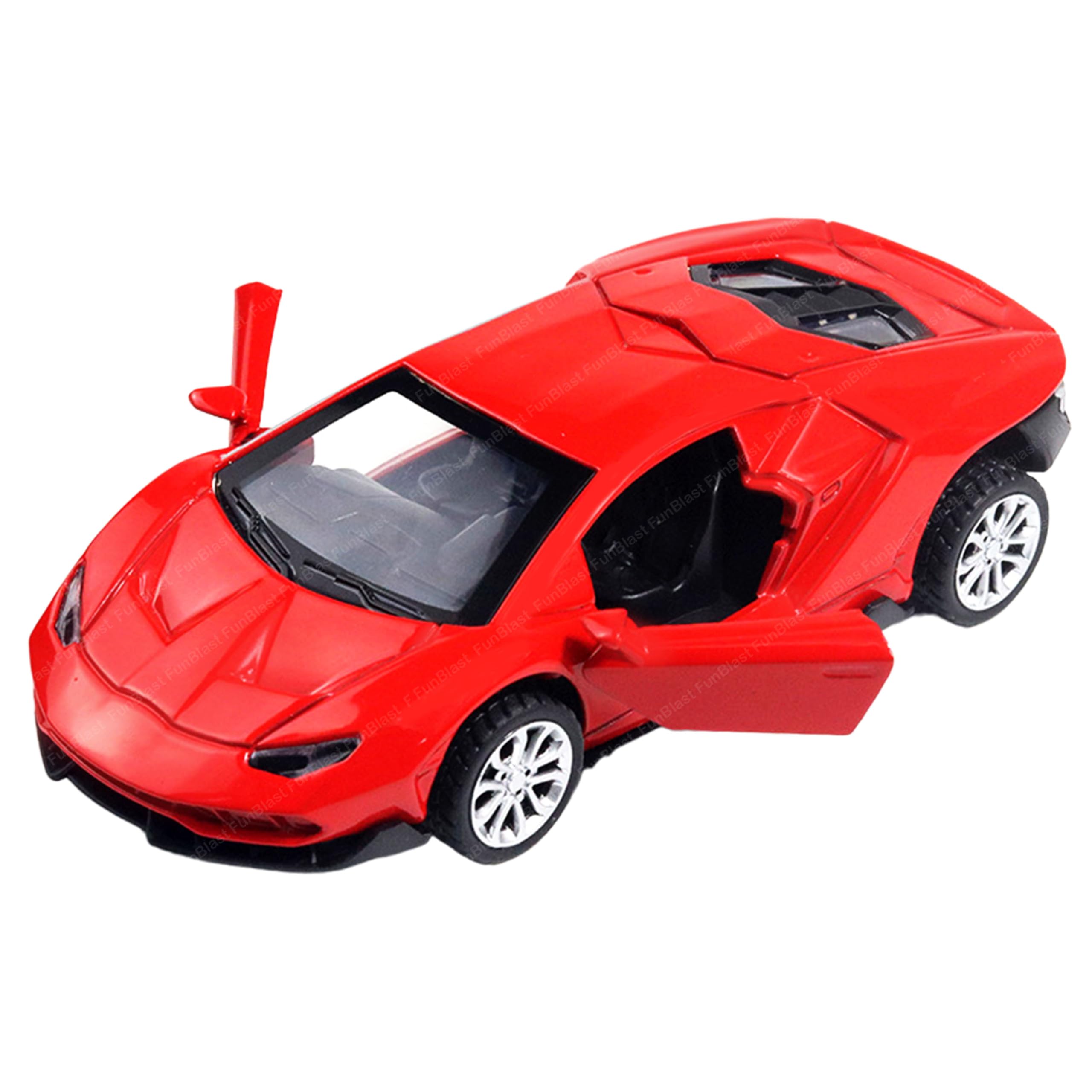 FunBlast Metal Car for Kids - Sports Racing 1:32 Scaled Model Pull Back Car Toy with Openable Window for 3+ Year Old Kids, Boys, Friction Power Die-Cast Car Toys (Red-A) (B0DBZTS7YB) Amazon Price History, Amazon Price Tracker