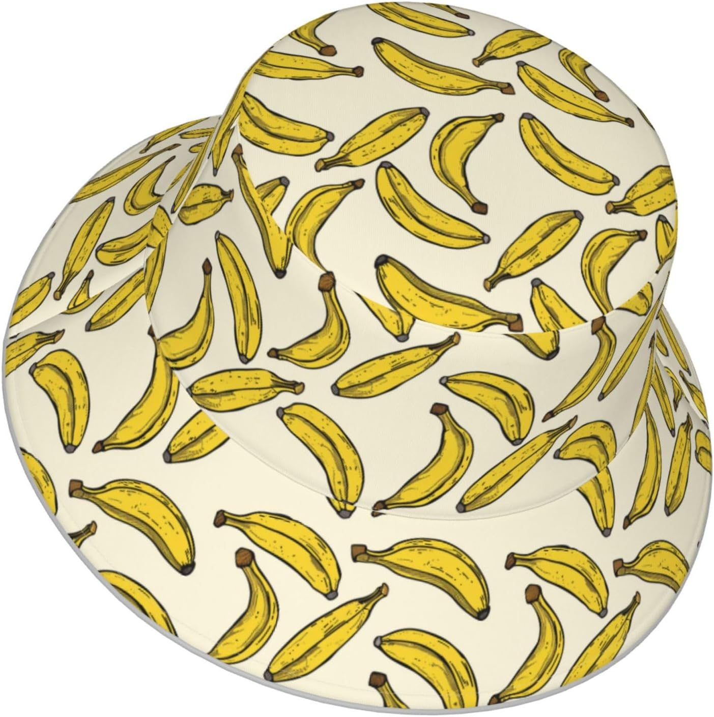 Bucket Hat Double-Side-Wear Reversible Sun Hat Beach Travel Hiking for Women Men - Image 2